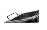Stainless steel Gastronorm pans GN 1/2 with handles
