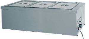 BMS1781 Stainless steel Lunch counter With dry heating element 1x1/1GN 49x60x32h