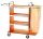 CA1515 Laundry cleaning multipurpose cart with folding sack-holder Low shelf