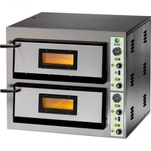 FMEW66T Electric pizza oven 12.8 kW double chamber 91x61x14 Three-phase