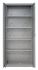 IN-Z.694.09 - 2 door plastic laminated storage cupboard - 100x40x180 H