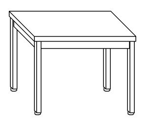 table de travail TL5014 en acier inox AISI 304