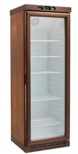 KL2791N Wine cabinet with static refrigeration - capacity 310 l -LIGHT WALNUT