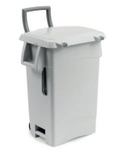 00005781 BIN 70 L WITH COVER - WHITE - WITH MANIG