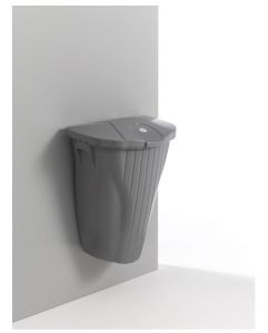 00005846EE WALL-UP 50 L - GRAY, WITH GRAY LID
