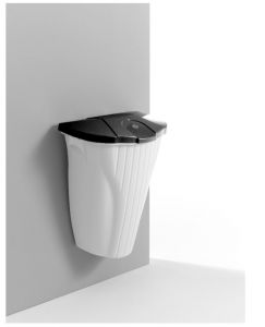 00005846WT WALL-UP 50 L - WHITE, WITH ANTHRACITE COVER