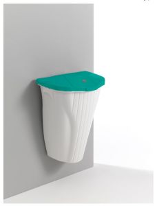 00005846WV WALL-UP 50 L - WHITE, WITH GREEN COVER