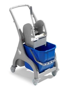 00006244 Single Cart Nick Tec With U Handle - GRAY FRAME AND STRIPPER