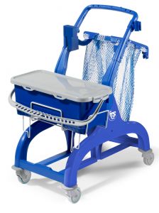 0D006505B Trolley Nick Hermetic 105 - Blue - Frame, Handle and Blue Bucket