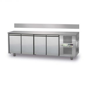 FTR4TN - Tavolo Refrigerato Ventilato 4 porte - 0/+10° - SENZA ALZATINA 