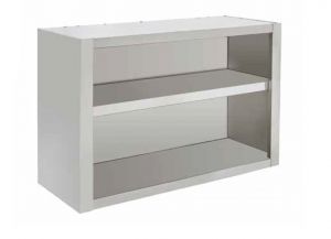 GDWCO124 Mueble alto abierto con estante intermedio 1200x400x650 (H)