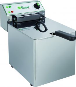 FR8N Single-phase electric fryer 3 kW 1 well 8 litres