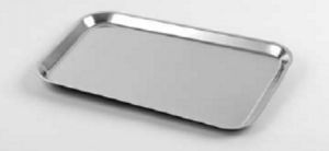 VSS3 rectangular stainless steel tray 365x265x20mm