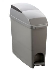 T104080 Hygiene sanitary plastic waste Bin Grey 22 lt