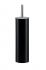 T104280 Toilet brush holder black coloured ABS soft-touch