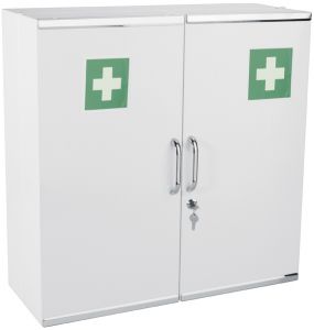 T107002 medical cabinet 2 doors