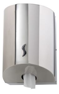 T110524 Stainless steel Center-pull roll towel dispenser