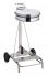 T601041 AISI 430 Stainless steel Wheeled pedal operated sack holder