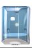 T908124 Center pull paper towel dispenser blue ABS