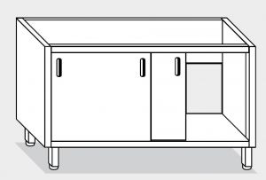 17700.20 Mueble lavabo modular con puertas correderas g40 cm 200x60x81h